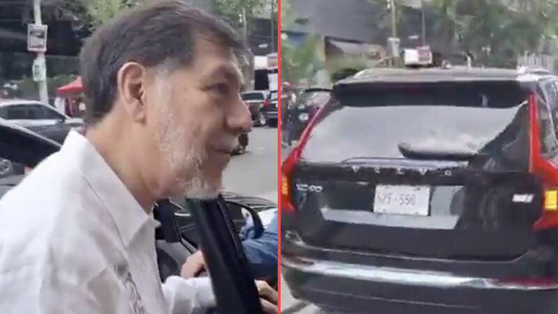 PRI critica que Noroña trae “Volvo del Bienestar”; ”represores y farsantes”, revira el senador