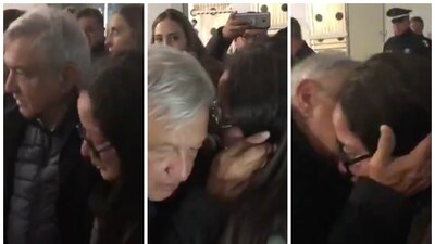 El presidente se comprometió a revisar el caso de la mujer que se acercó a pedirle ayuda por el asesinato de su papá