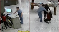 VIDEO: exhiben agresión de huésped a recepcionista de lujoso hotel de Santa Fe