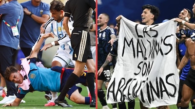 Argentina vs. España. FIFA