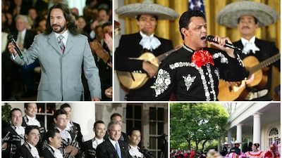La Casa Blanca festejaba con música y baile el 5 de mayo... hasta que llegó Trump