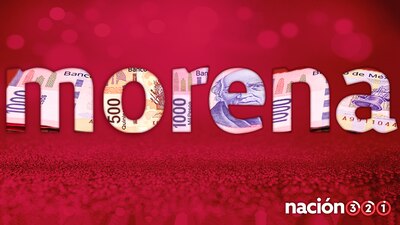 Morena será el partido que reciba más recursos públicos en 2019