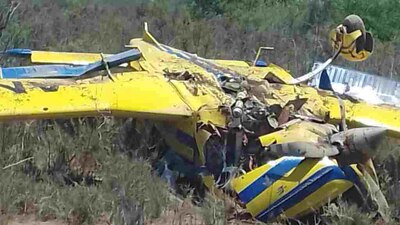 Es el segundo accidente de una aeronave de la Secretaría de Marina en una semana