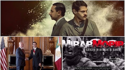 Estas cintas, documentales y series hacen un retrato, casi fiel, de la política mexicana