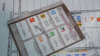 Fueron impresas por el INE y serán distribuidas por la Guardia Nacional