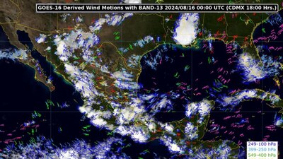 Toma precauciones porque en todo el país habrá precipitaciones