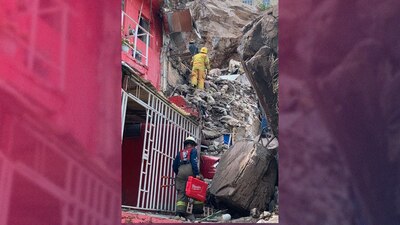 Protección Civil evalúa los mecanismos de búsqueda de las personas que pudieran estar atrapadas