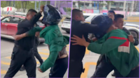 VIDEO: Policías golpean a repartidores de aplicación en la CDMX