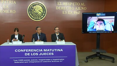 El magistrado José Rogelio Alanís aseguró que sólo tendrían más trabajo