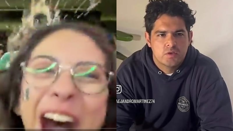 Hombre se disculpa con la influencer ‘Terefifas’ tras lanzarle cerveza en el México vs. Chequia