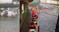 Lluvias colapsan el sur de la CDMX este 7 de agosto: hay inundaciones y desborde del Río Magdalena