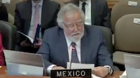 La intervención nunca ha traído democracia: Encinas condena en la OEA la agresión contra Venezuela