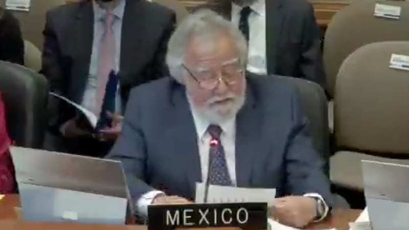 La intervención nunca ha traído democracia: Encinas condena en la OEA la agresión contra Venezuela