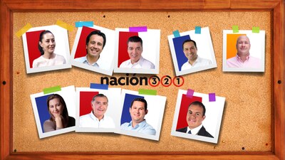 Lilly Tellez (izq), Claudia Pavlovich y Alfonso Durazo