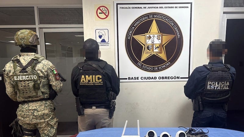 Aseguran red de cámaras de vigilancia “parásitas” en Cajeme, Sonora
