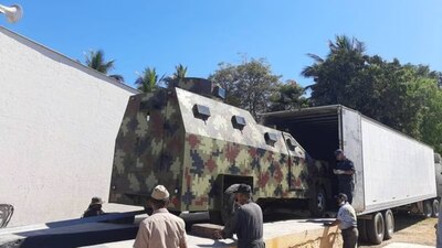 Las autoridades trasladaron las unidades tras su incautación