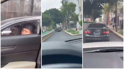 La conductora Georgina Holguín detalló que no obtuvo ayuda de la policía de tránsito ni del 911.