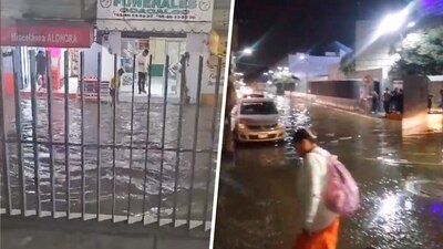 De acuerdo con los primeros reportes, el incidente ocurrió tras la ruptura de una tubería