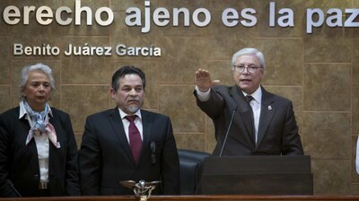 Jaime Bonilla tomó protesta como gobernador de Baja California y su mandato durará 5 años