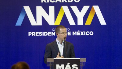 Al visitar el ITAM, Anaya también habló de la relación bilateral entre México y EU