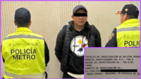 Detienen a hombre por abuso sexual agravado en estación Zócalo del Metro