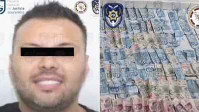 El detenido por la Fiscalía de la Ciudad de México, presuntamente, es operador del CJNG