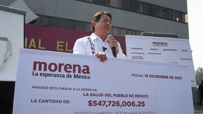Dijeron que no aceptar, es negarle a los mexicanos la posibilidad de tener acceso a un sistema de salud digno