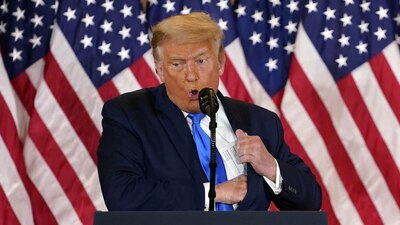 El mandatario estadounidense está furioso debido a que el demócrata se ha llevado un par de estados clave