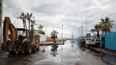 Hasta la madrugada del sábado 19 de agosto, 'Hilary' se mantuvo como huracán categoría 4