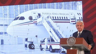 El presidente confirmó que los aviones serían rentados y se utilizaría el avión presidencial