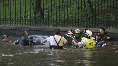 El cruce de las avenidas Circuito Interior y Reforma fue de los más afectados