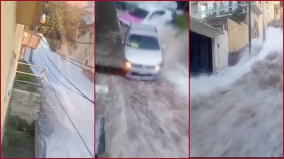 Megafuga de agua en Torres de Potrero.