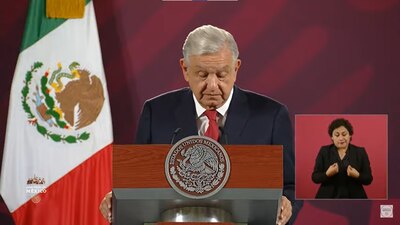 El Presidente también lamentó la muerte del político Porfirio Muñoz Ledo