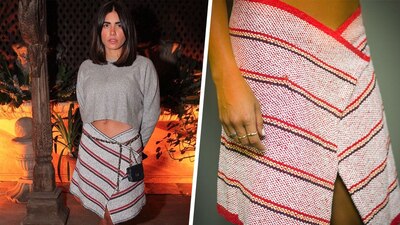 La falda cuesta entre 1500 y 2 mil pesos según algunos clientes de la marca