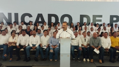 Estuvo encabezada por el presidente de Pachuca Sergio Baños Rubio