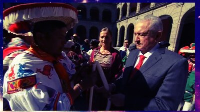 López Obrador ofreció a los pueblos wixárikas protección y conservación de sus sitios sagrados.