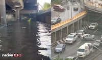 ¿Qué pasa en Periférico? Lluvias en la CDMX provocan inundación