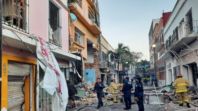 Una taquería del centro histórico de Villahermosa explotó