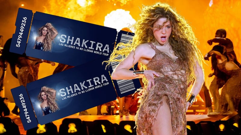 Detienen a 17 personas por reventa de boletos para el concierto de Shakira