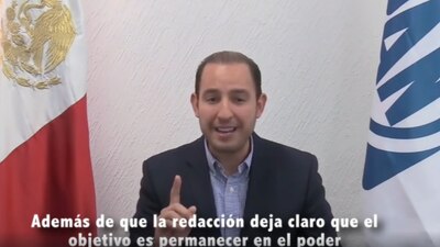 El líder del PAN publicó este video