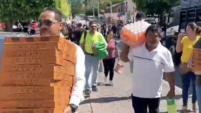 Adán Augusto López dijo que cerró sus recorridos por el sur del país en Oaxaca