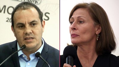 El gobernador de Morelos habló sobre el libro de la diputada federal