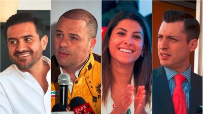 Miguel Ángel Yunes, Rodrigo Gayosso, Sylvana Beltrones y Luis Donaldo Colosio Riojas