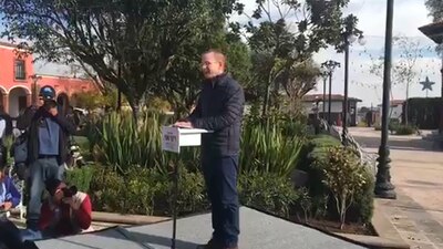 El precandidato del PAN, PRD y Movimiento Ciudadano arrancó su precampaña en Querétaro