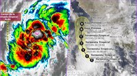 ‘Alvin’ ya es tormenta tropical en el Pacífico