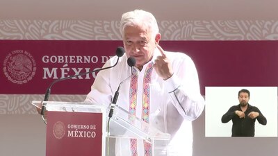 El Presidente encabezó la inauguración del puente atirantado en La Concordia, Chiapas