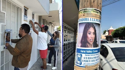 Dijo en redes sociales que esas acciones no la van a intimidar