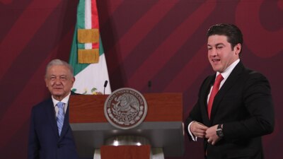 El mandatario mostró su respaldo al gobernador de Nuevo León