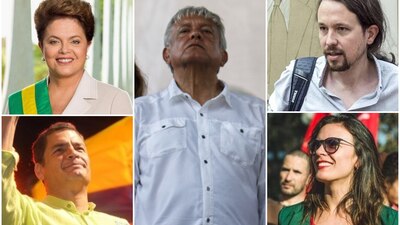 Dilma Rousseff, Rafael Correa, Pablo Iglesias y Camila Vallejo respaldaron vía Twitter al candidato