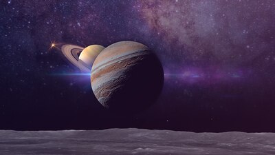 Para ver estos dos astros no es necesario tener un telescopio, ya que los podrás observar a simple vista.